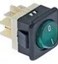 ZANUSSI PROFESSIONAL WIPSCHAKELAAR ROCKER SWITCH GROEN