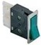 ZANUSSI PROFESSIONAL WIPSCHAKELAAR ROCKER SWITCH GROEN