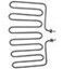BERTOS VERWARMINGSELEMENT HEATINGELEMENT Heizkörper